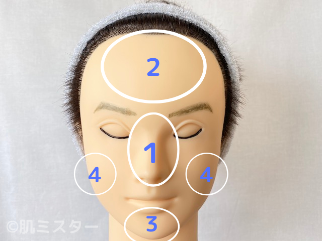 メンズの正しい洗顔方法 7つの手順が図解で丸わかり 肌ミスター