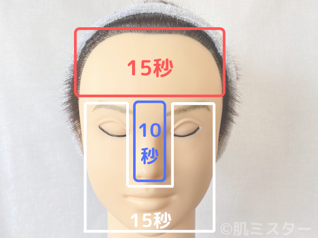 メンズの正しい洗顔方法 7つの手順が図解で丸わかり 肌ミスター