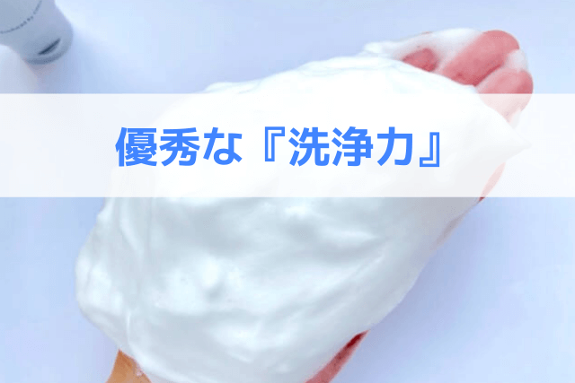 オルビスミスターの洗顔料は優秀な洗浄力