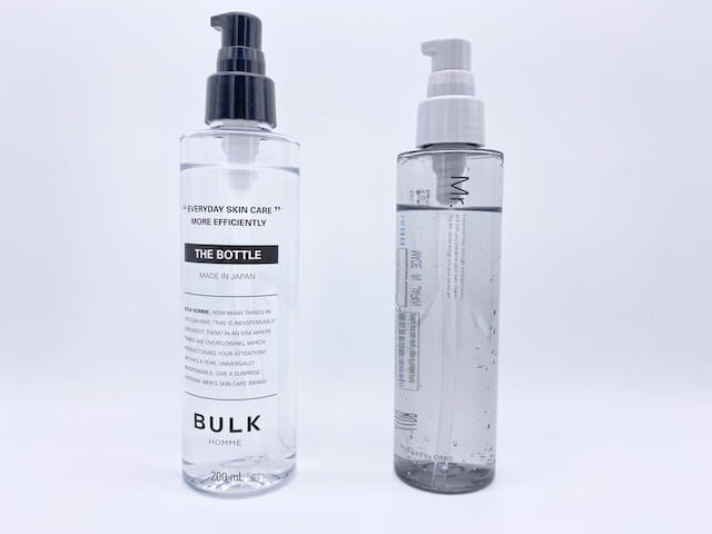 バルクオムとオルビスミスターの化粧水