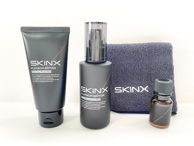 口コミしたSKIN X（スキンエックス）の洗顔・化粧水（ローション）・乳液