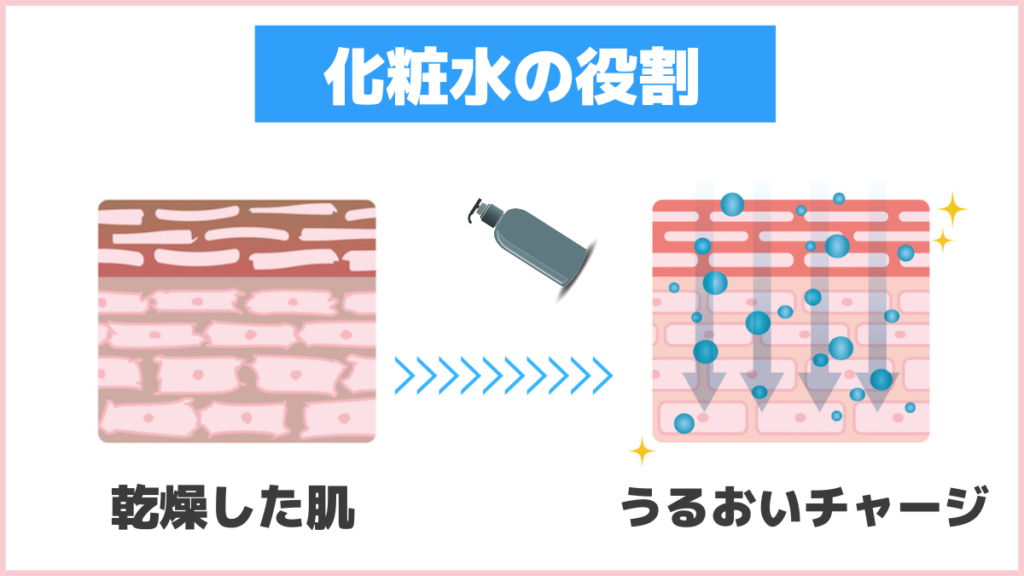 化粧水の役割・効果