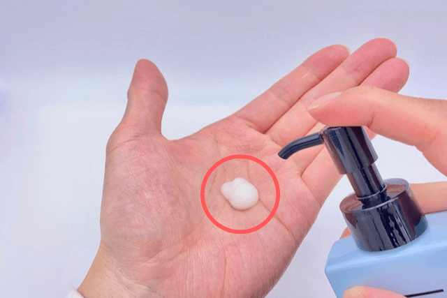 HADA GELは1プッシュだと量が多い