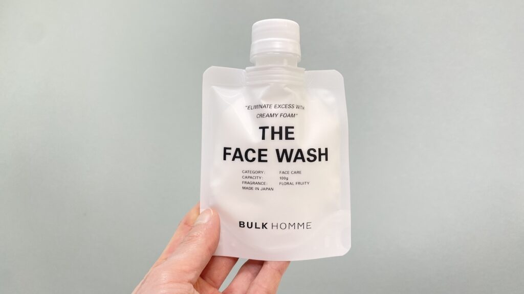 リニューアルしたバルクオムの洗顔料「THE FACE WASH」