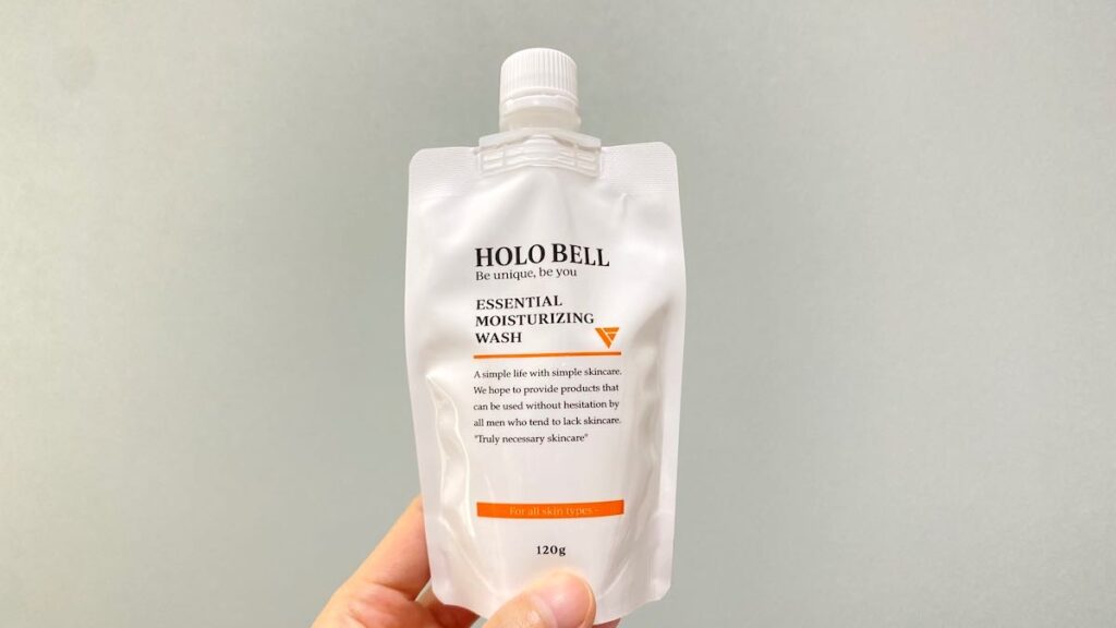 HOLO BELLのメンズ洗顔料「エッセンシャル保湿ウォッシュ」