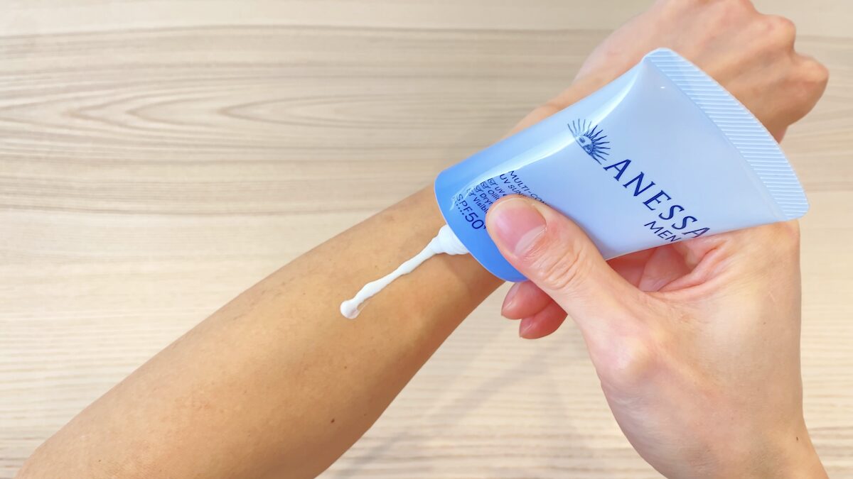 アネッサメンの日焼け止めは本当に石鹸で落とせるのか