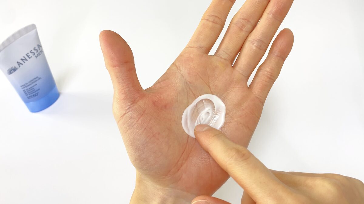 アネッサメンの保湿面・乾燥