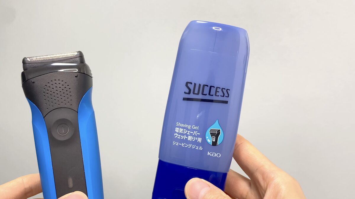 電気シェーバー用のシェービングジェル