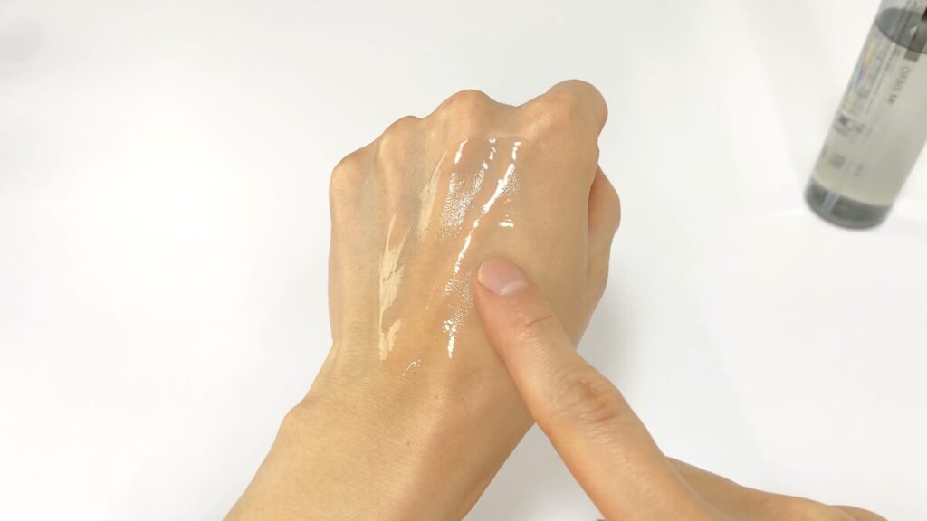 オルビスミスター「エッセンスローション」はみずみずしさとベタつきにくさのバランスが良い