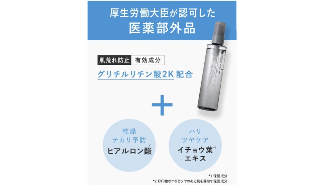 ベタつきや乾燥・肌荒れを防ぐオルビスミスターの成分