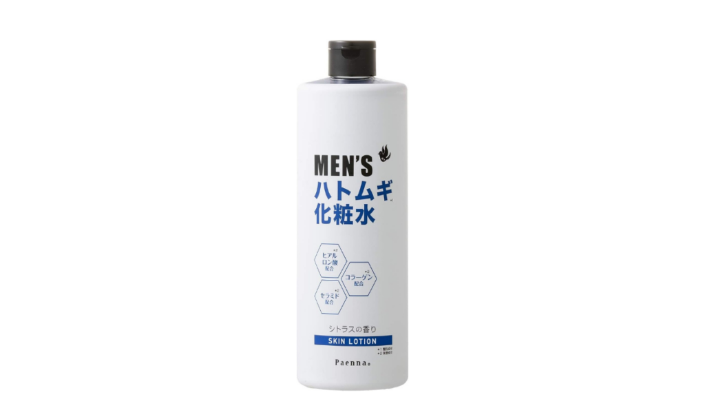 パエンナ「メンズハトムギ化粧水」