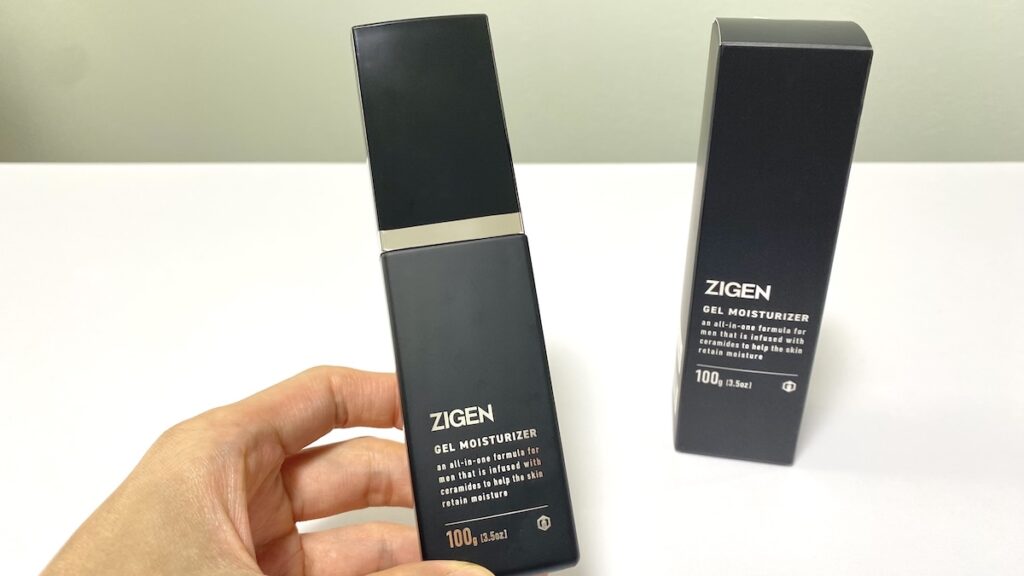 男性におすすめなZIGEN「オールインワンフェイスジェル」
