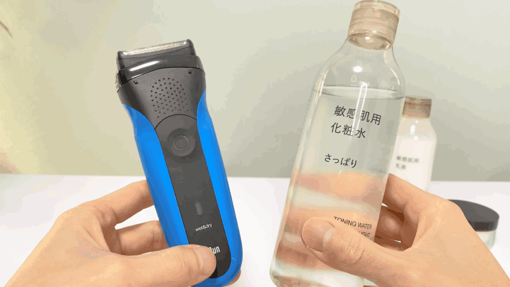 電気シェーバーとアフターケア