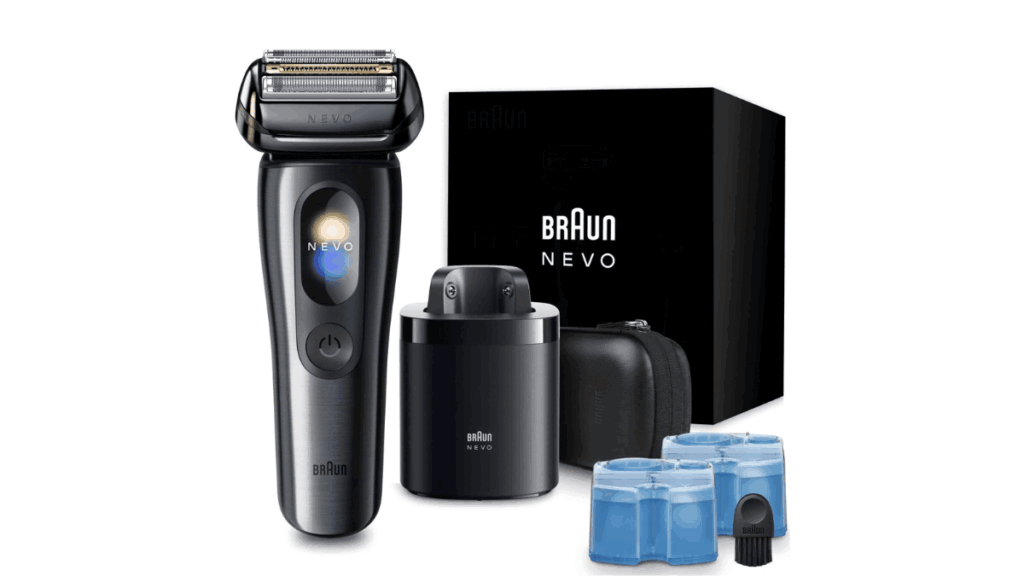 ブラウンの高級電気シェーバー「Nevo」