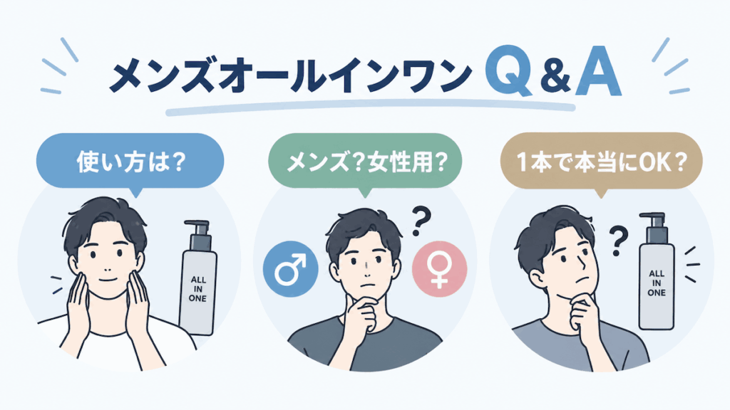 メンズオールインワンQ&A